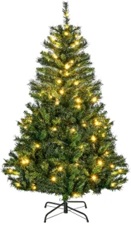 Kunstkerstboom 150 cm Ø95 cm Groen - Metalen standaard