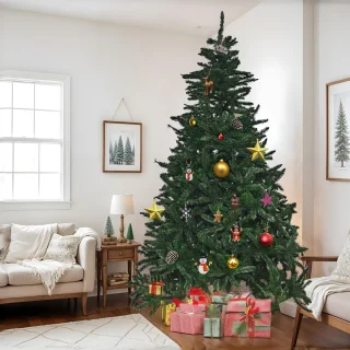 Kunstkerstboom 150 cm PVC groen