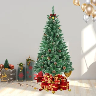 Kunstkerstboom 150 cm PVC met standaard