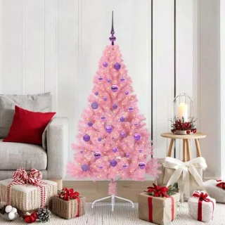 Kunstkerstboom 150 cm Roze