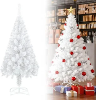 Kunstkerstboom, 150 cm, wit