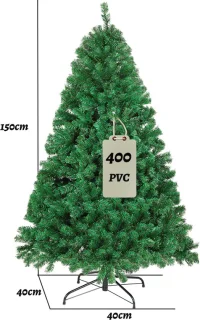Kunstkerstboom 150 cm - Wit