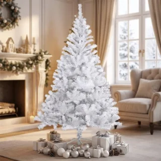 Kunstkerstboom 150 cm wit