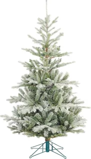 Kunstkerstboom 155 cm Groen/Wit