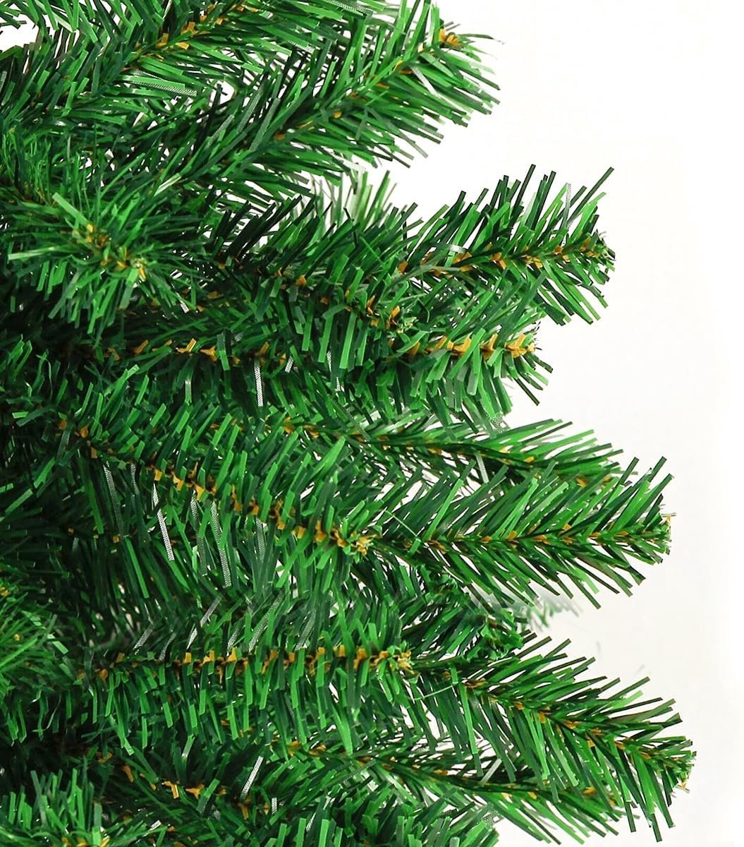 Kunstkerstboom 1.8 m Groen PVC Metalen Standaard