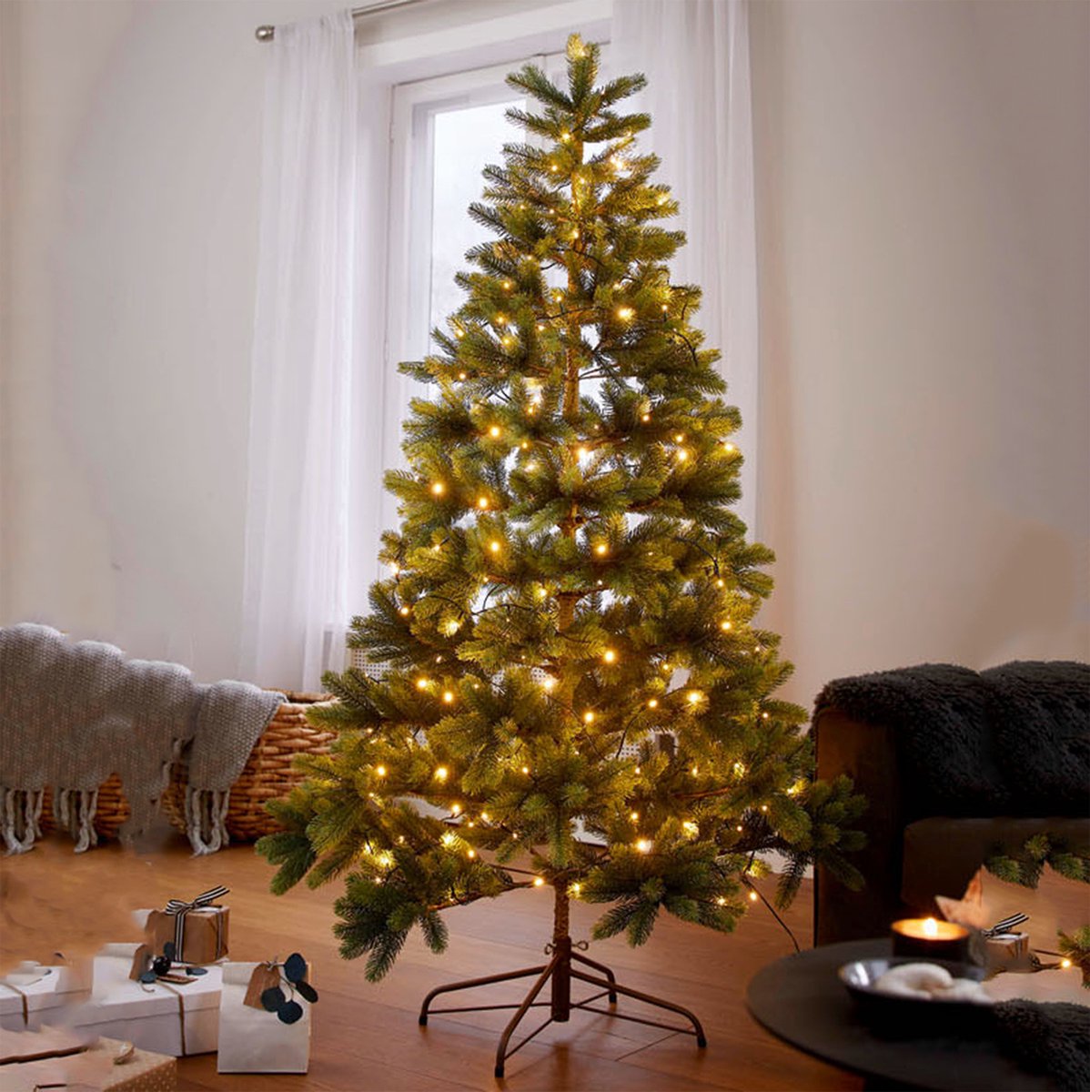 Kunstkerstboom 180 cm 930 Takken Flexibel