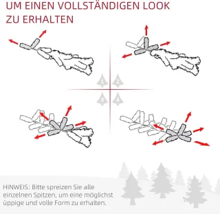 Kunstkerstboom 180 cm
