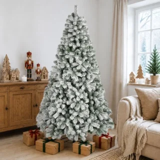Kunstkerstboom 180 cm besneeuwd
