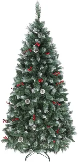 Kunstkerstboom 180 cm besneeuwde look