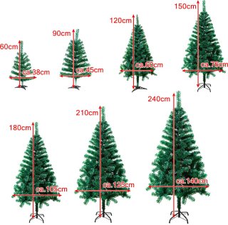 Wat vinden we goed aan de Kunstkerstboom 180 cm Dennenboom
