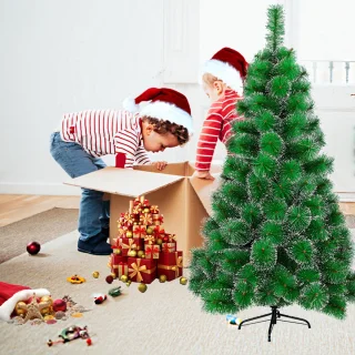 Kunstkerstboom 180 cm - Dennenboom met standaard