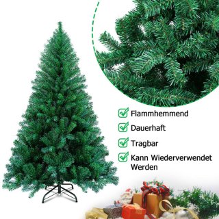 Wat vinden we goed aan de Kunstkerstboom 180 cm - Dennenboom - Metalen standaard