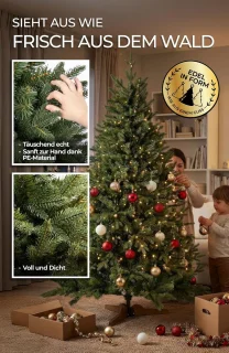 Kunstkerstboom 180 cm Dennenboom