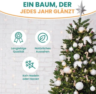Kunstkerstboom 180 cm - Dennenboom