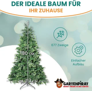 Kunstkerstboom 180 cm - Dennenboom