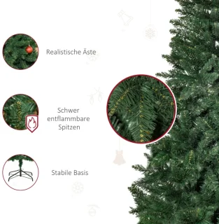 Kunstkerstboom 180 cm - Groen