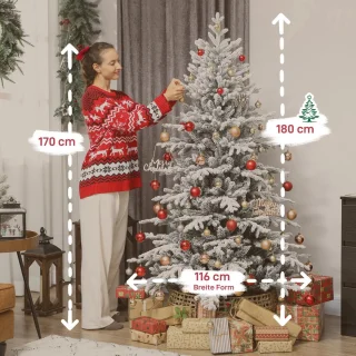 Kunstkerstboom 180 cm Groen