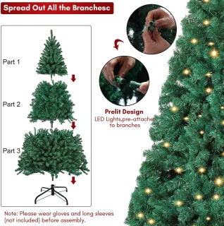 Kunstkerstboom 180 cm groen