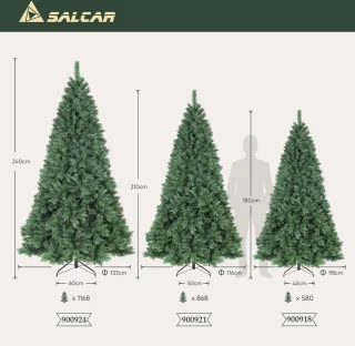 Kunstkerstboom 180 cm - Groen