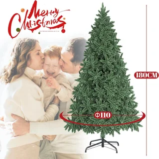 Kunstkerstboom 180 cm groen