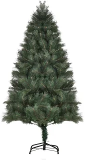 Kunstkerstboom 180 cm groen in kerstdensstijl