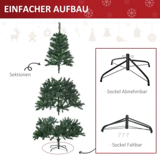 Kunstkerstboom 180 cm Groen