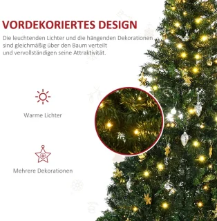 Kunstkerstboom 180 cm Groen