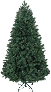 Kunstkerstboom 180 cm groen met stalen onderstel