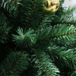 Kunstkerstboom 180 cm - Groen - Metalen standaard