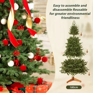 Kunstkerstboom 180 cm Groen
