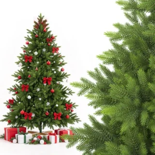 Kunstkerstboom 180 cm - groen - NAIZY