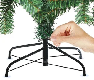 Kunstkerstboom 180 cm Groen PVC