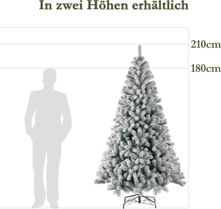 Kunstkerstboom 180 cm Groen