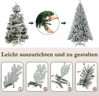 Kunstkerstboom 180 cm Groen