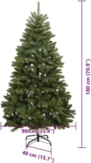 Kunstkerstboom 180 cm Groen