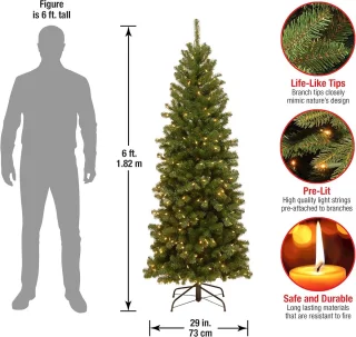 Kunstkerstboom 180 cm Groen