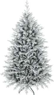 Kunstkerstboom 180 cm Groen/Wit
