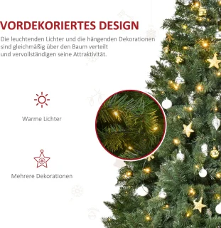 Kunstkerstboom 180 cm kunstspar