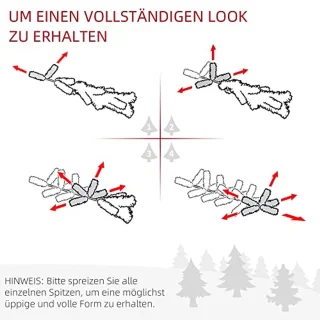 Kunstkerstboom 180 cm
