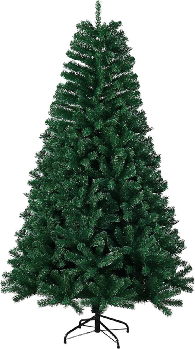 Kunstkerstboom 180 cm met 1200 takken en metalen basis