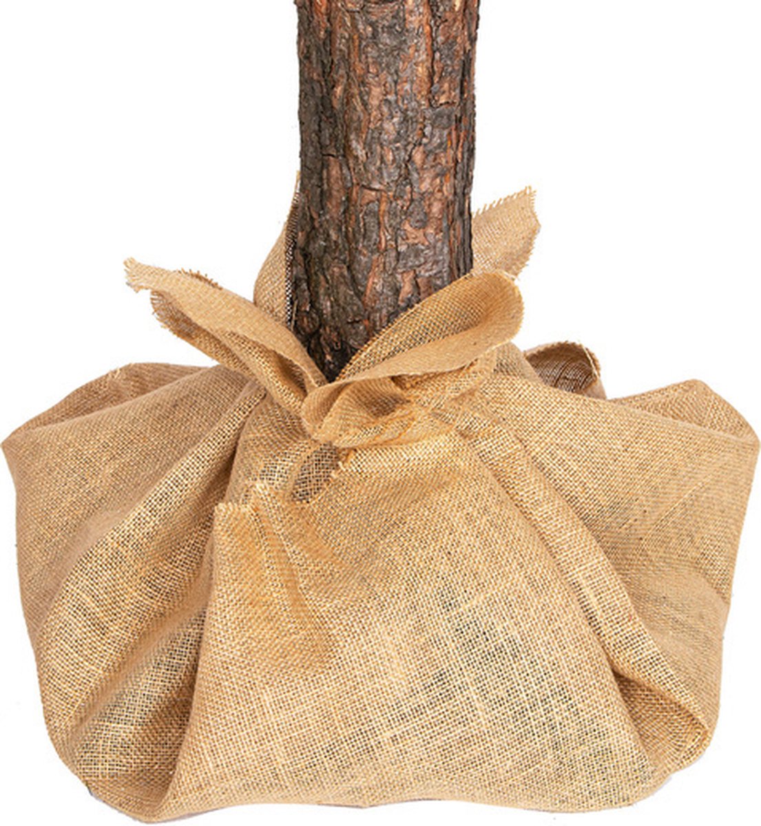 Kunstkerstboom 180 cm met houten stam