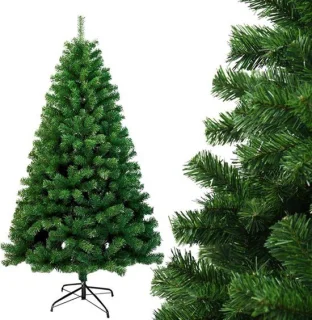 Kunstkerstboom 180 cm met metalen standaard