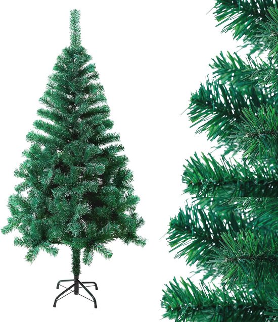 Kunstkerstboom 180 cm met metalen standaard