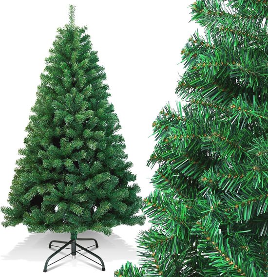 Kunstkerstboom 180 cm met metalen standaard