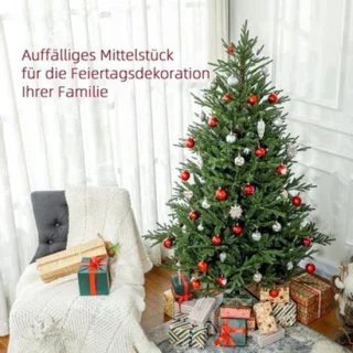Kunstkerstboom 180 cm met metalen standaard