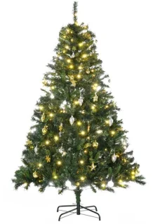 Kunstkerstboom 180 cm met metalen standaard