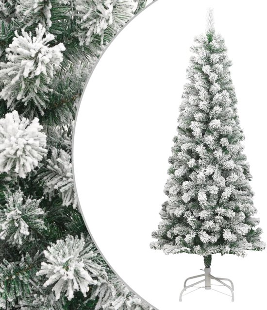 Kunstkerstboom 180 cm Met Sneeuw