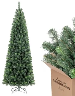 Kunstkerstboom 180 cm met sneeuweffect en 618 takken