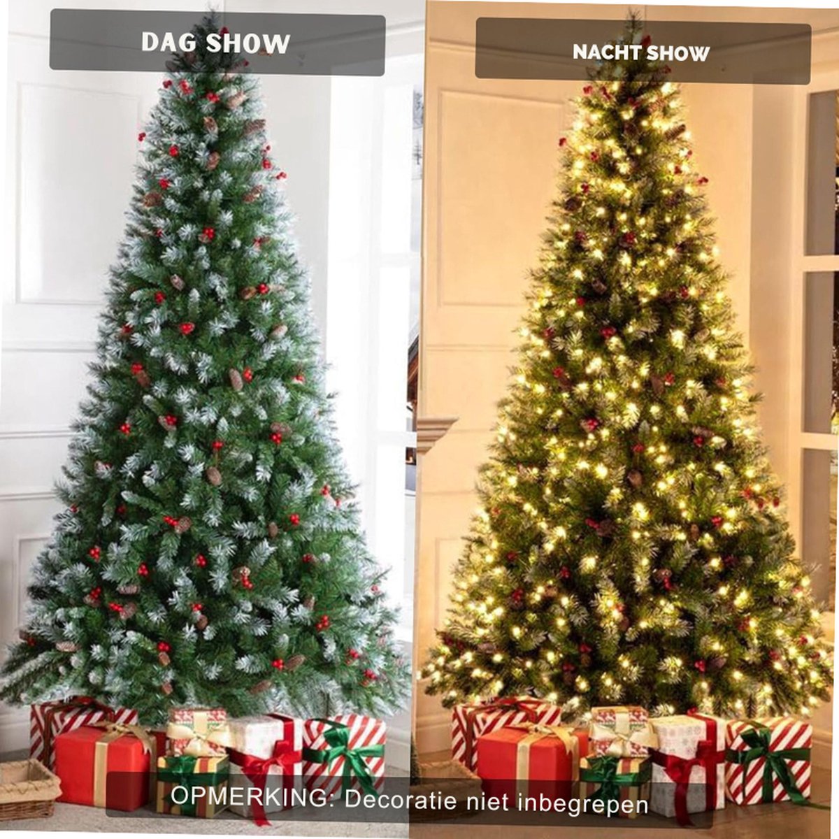 Kunstkerstboom 180 cm met standaard