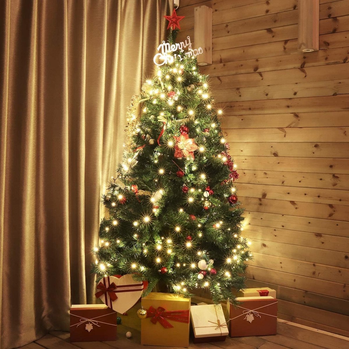 Kunstkerstboom 180 cm met standaard